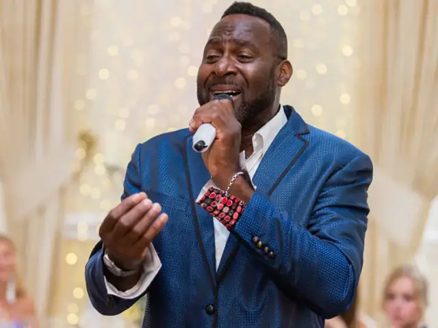 Fil Straughan as Luther Vandross Rewind Spain act 25th February 2026